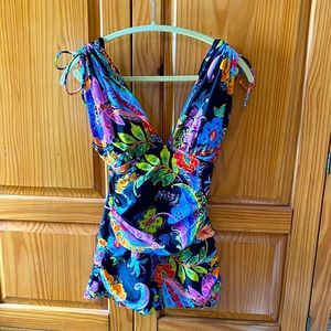 Grecian skater style Mazu swimsuit